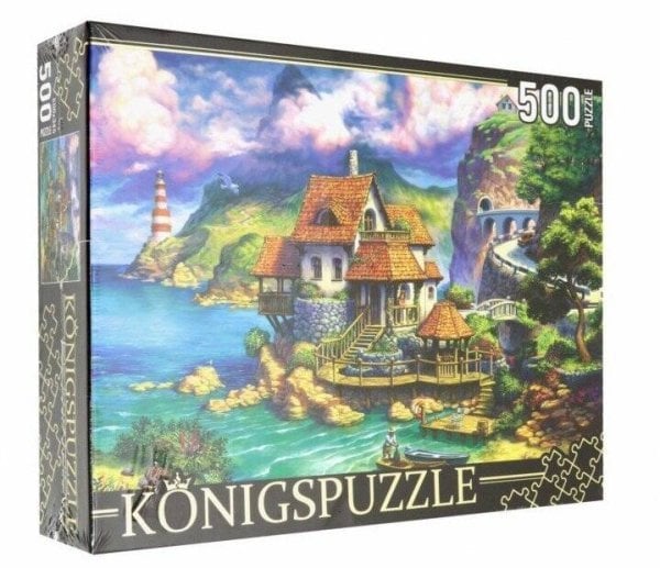 Konigspuzzle. ПАЗЛЫ 500 элементов. ХК500-6315 ДОМ У МОРЯ