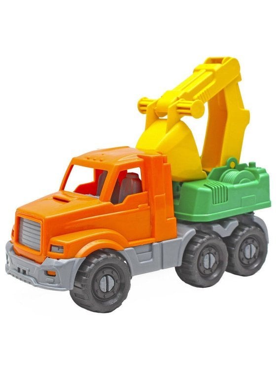 Машинка Экскаватор "ДОБРЫНЯ" Строительный 20 см. Арт. И-7987