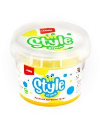 STYLE SLIME блестящий "Жёлтый с ароматом банана", 120мл.