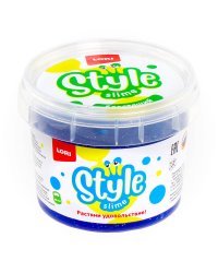STYLE SLIME блестящий "Синий с ароматом тутти-фрутти", 120мл.