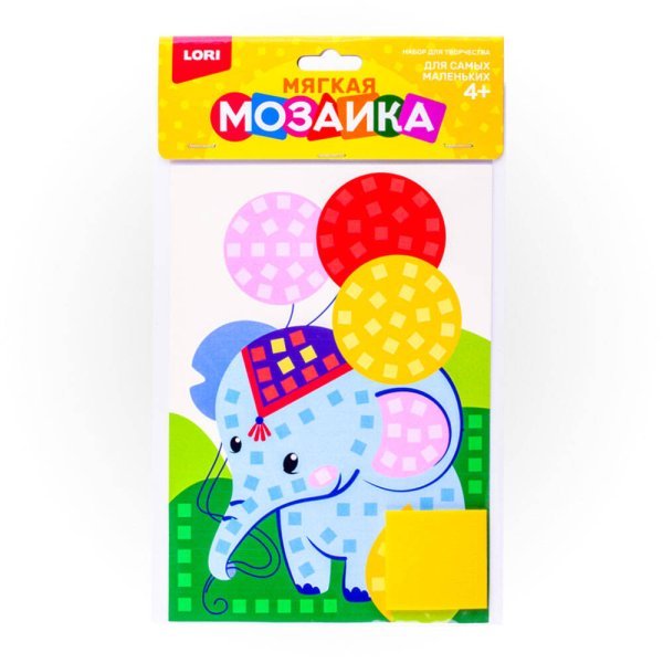 Мягкая мозаика. Малый набор "Слоник"