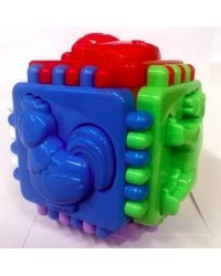 ЛОГИЧЕСКИЙ КУБ средний "ЛЮБИМАЯ ФЕРМА". Арт. И-9086