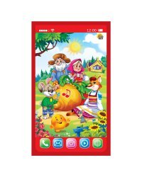 Музыкальный телефон "МОЙ ТЕЛЕФОНЧИК. РУССКИЕ СКАЗКИ МАЛЫШАМ" (4 сказ.,3 потеш.,зв.) (арт. ИМ-7085)