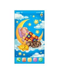 Музыкальный телефон "МОЙ ТЕЛЕФОНЧИК. БАЮ-БАЙ" (7 песенок, пожелание спокойной ночи) (арт. ИМ-7082)