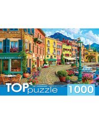 TOPpuzzle. ПАЗЛЫ 1000 элементов. ХТП1000-2171 Европейская солнечная набережная
