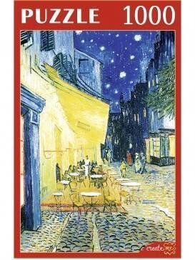 ГОРОДА (Рыжий Кот) ПАЗЛЫ 1000 элементов. КБ1000-7849 ТЕРРАСА НОЧНОГО КАФЕ