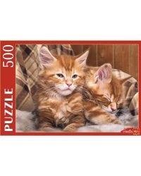 ПАЗЛЫ 500 элементов. ГИП500-0618 РЫЖИЕ КОТЯТА МЕЙН-КУНА