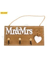 Ключница настенная  Счастливая семья (3 крючка) КС-2680