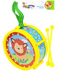 Музыкальный инструмент "Веселый барабан" 13.5 см (Арт. ИМ-1978)