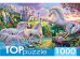 TOPpuzzle. ПАЗЛЫ 1000 элементов. ХТП1000-2177 Сказочный мир единорогов