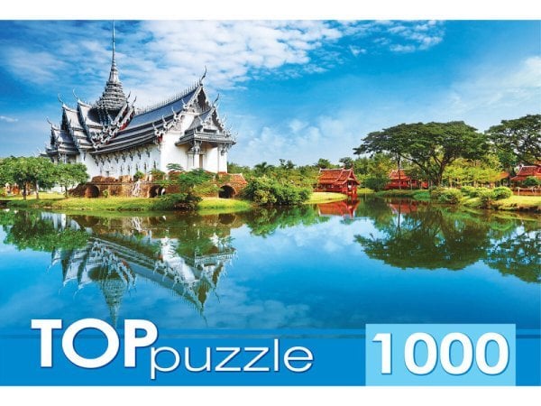 TOPpuzzle. ПАЗЛЫ 1000 элементов. ГИТП1000-2151 Таиланд. Дворец Санпхет Прасат