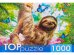 TOPpuzzle. ПАЗЛЫ 1000 элементов. ГИТП1000-4304 Ленивец на ветке
