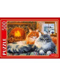 ПАЗЛЫ 500 элементов. РУКП500-5884 Г. КОТИНОВА "У КАМИНА. НА ДАЧЕ"