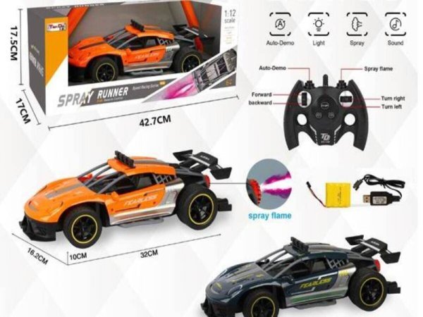 Машинка на р/у 42,7 см  "Огненный дрифт 3" цвет микс (арт. 2016597)