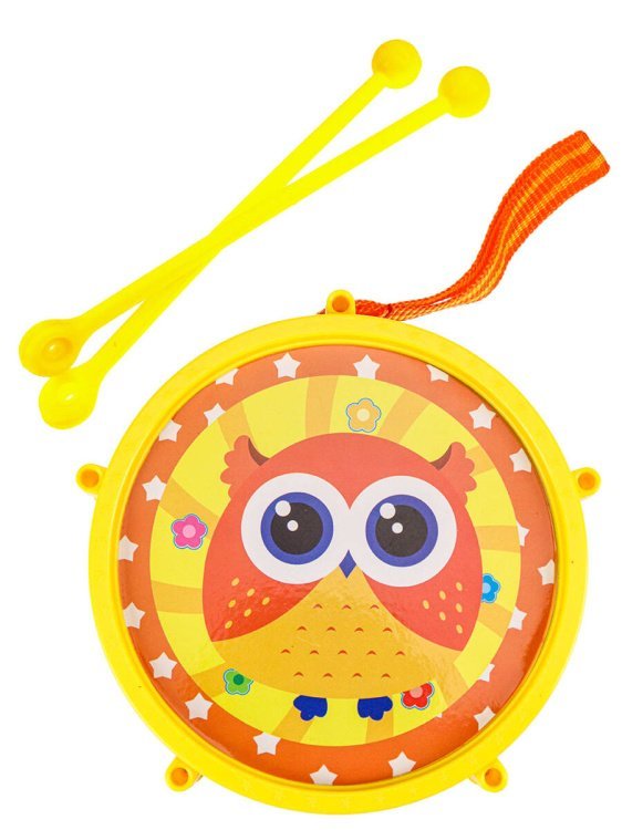 БАРАБАНЫ (Рыжий Кот) Барабан (14 см) "Музыкальный бум 2" (арт. И-5222)