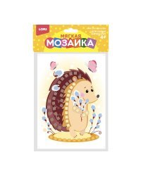 Кэ-019 Мягкая мозаика. Малый набор "Милый ёжик"