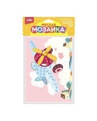 Кэ-020 Мягкая мозаика. Малый набор "Самолётик"