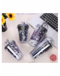 Стакан с трубочкой Космонавт, в ассортименте,  500 ml СП-5856