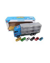 Набор  метал.машинок "АВТОВОЗ-КОНТЕЙНЕР С МАШИНКАМИ"(в коробке) (Арт. 1700565)