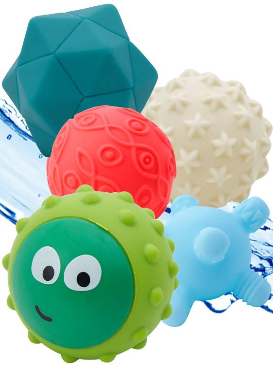 Игровой набор (Рыжий кот) Набор для купания "УЛЫБКА-2" (5шт., в сетке) (Арт. И-7879)