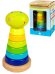 Деревянная игрушка. Пирамидка. "Гусеничка" (15.4 см) (арт. ИД-8042)