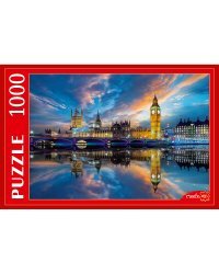 ПАЗЛЫ 1000 элементов. ГИП1000-2006 БИГ БЕН НА ЗАКАТЕ