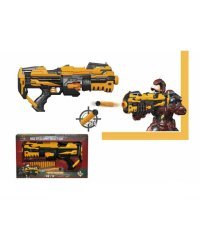 Бластер с софт патронами "Меткость-2"(14патронов,бат.4*АА не в компл,в коробке) (Арт. 2008522)