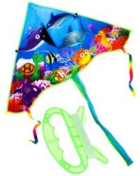 Воздушный змей "Подводный мир" размер 90*50см, пакет ( Арт. ИК-1164)