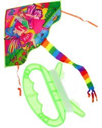 Воздушный змей "Маленькие феи" размер 90*50см, пакет ( Арт. ИК-1165)