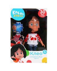 Кукла озвуч Клео и Кукин клео 25 см, 30 фраз и песен из м/ф КАРАПУЗ в кор.24шт