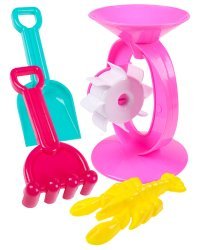 Песочный набор "У моря 6" в сетке (8х8х13) (арт. И-8395)