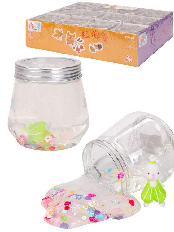 Слайм "Мир под водой"(8*8, 12шт в ш/б,цвет-микс) ( Арт. СЛМ-3221) кратно 12