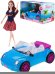Машинка "КАБРИОЛЕТ-2 С КУКЛОЙ" (кукла микс, машинка-микс, 30х15,5х13см) (в кор)( Арт. ИК-3304)