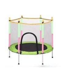 Батут (140 см) с сеткой зеленый макс.вес 50 кг ( Арт. БСП-8231)