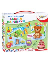 BRIGHT KIDS. Лото для малышей. Самым маленьким Арт. (ИН-8030)