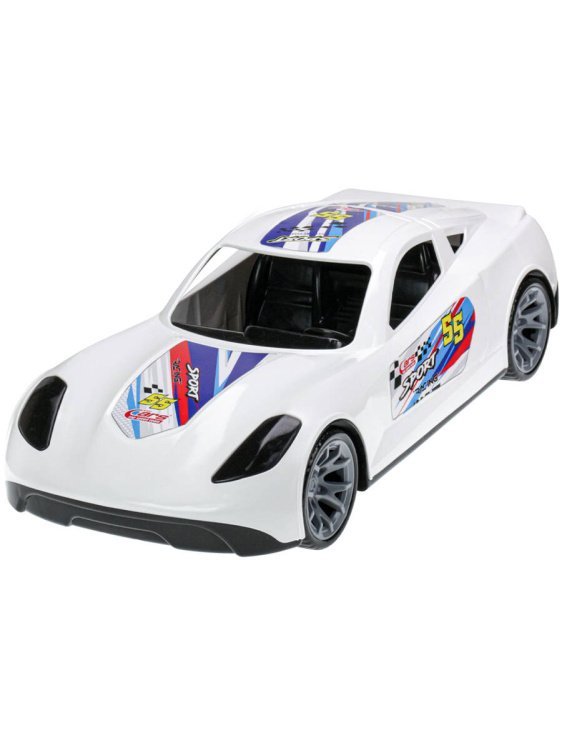 Машинка Turbo "V-MAX" белая 40 см ( Арт. И-5851)