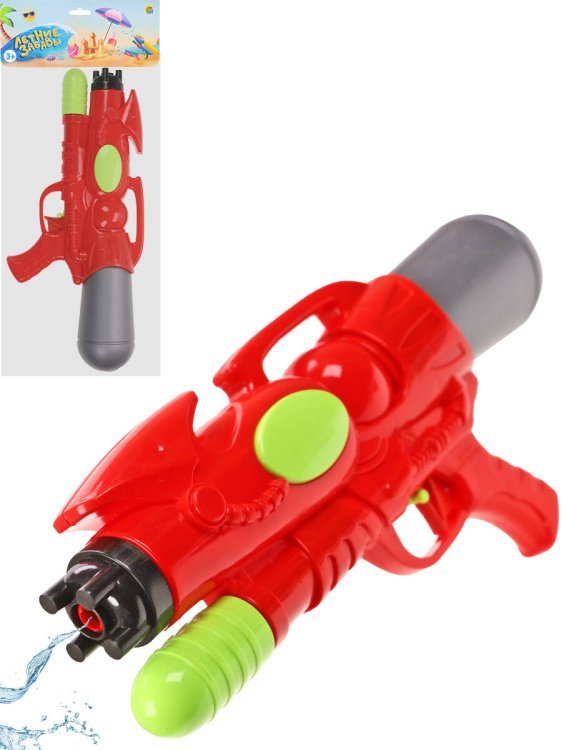 Водный пистолет(32*14,5*6,5)(245мл,дальность стрельбы 8-10м,в пакете) ( Арт. ИК-0444)