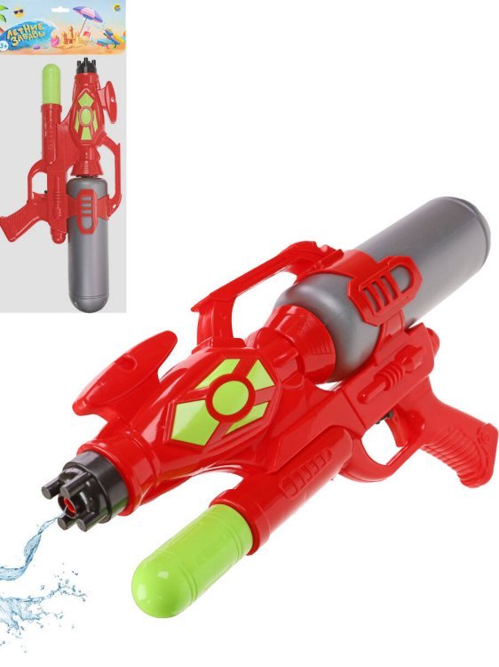Водный пистолет(42*20*8)(670мл,дальность стрельбы 8-10м,в пакете) ( Арт. ИК-0447)