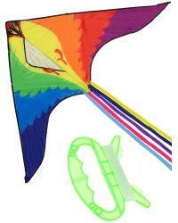 Серия Веселые забавы: Воздушный змей (змей 155см, хвост 150см, в пакете) (Арт. ИК-0476)