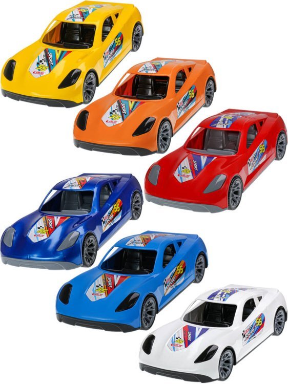 Машинка  Turbo "V-MAX" (6 цветов) МИКС 40 см (Арт. И-9623) кратно 6