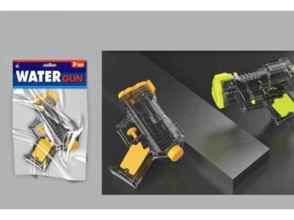 Водный пистолет 133мм (150мл,дальность стрельбы 5-8м.,цвет микс,в пакете) ( Арт. ИК-0554)