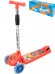 Самокат 3-х колесный складной красный 55*13*66-76 см (макс.нагрузка до 40 кг) (Арт. СМК-0362)