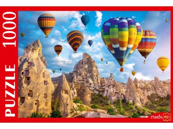 ПАЗЛЫ (Рыжий кот) ПАЗЛЫ 1000 элементов. ШТП1000-1476 ТУРЦИЯ КАППАДОКИЯ