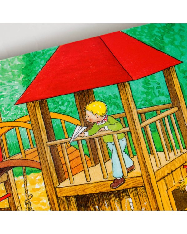 Якоб на детской площадке