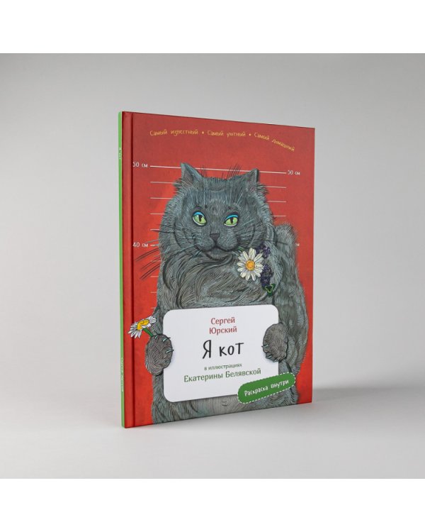 Я кот. (книга с раскрасками)