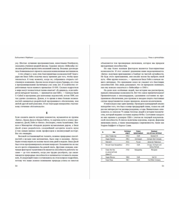 Гении и аутсайдеры. Почему одним все, а другим ничего? Том 33 (Библиотека Сбера)
