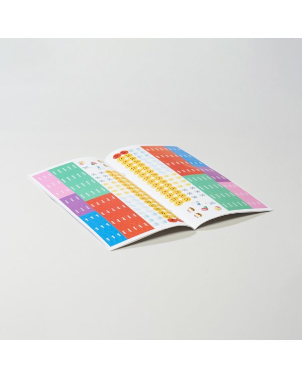 Календарь полезных привычек с Конни. с наклейками