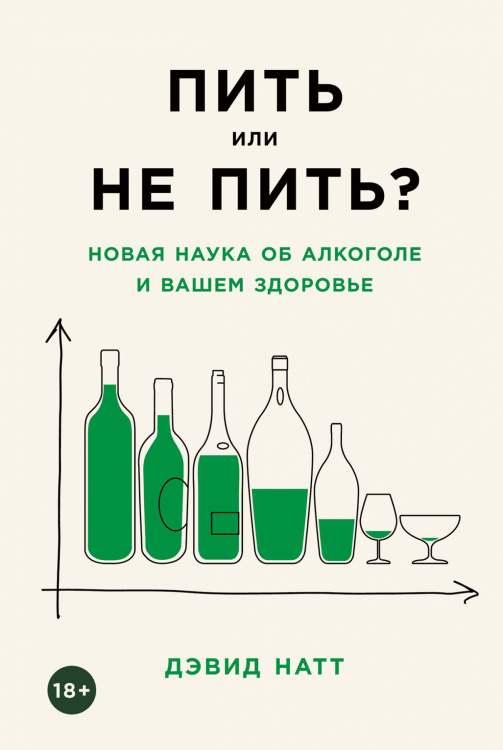 Обложка книги «Пить или не пить?. Новая наука об алкоголе и вашем здоровье» — Натт Дэвид, ISBN 9785916719772