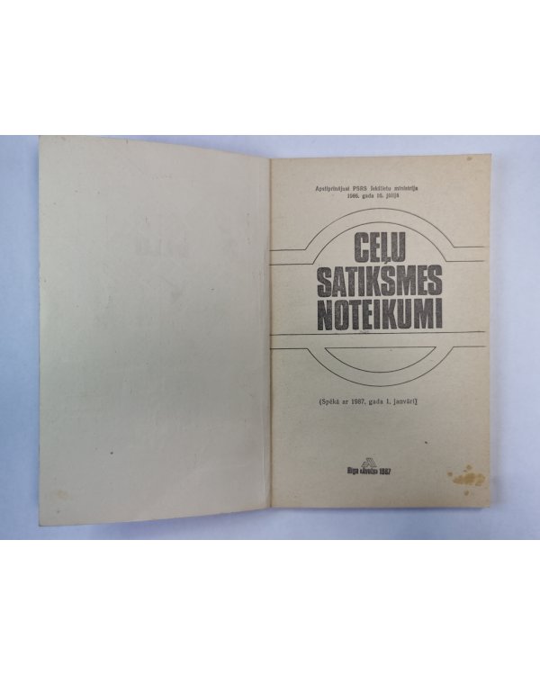 Ceļu satiksmes noteikumi