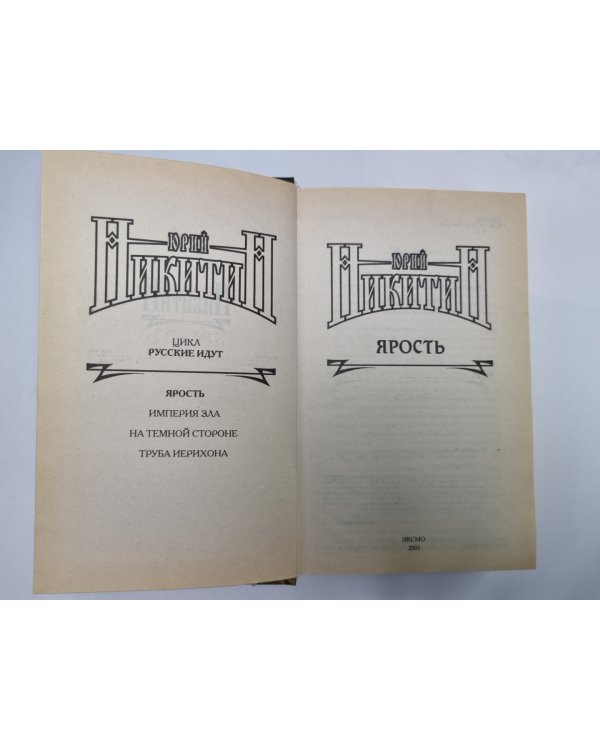 Дополнительное изображение книги «Ярость»